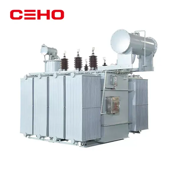 Dual Winding Olje-nedsenket distribusjonstransformator med On-Load Tap Changer